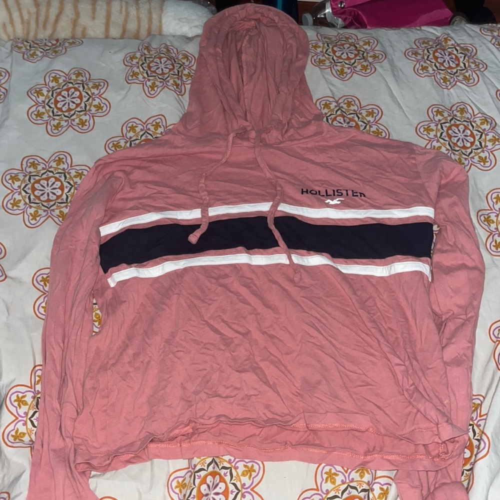 Hollister Sweater Pink Pullover